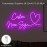 Customized Personalized LED Neon Light - Adjustable Brightness, 18-20 Inches Double Row, Special Love Design, USB-Powered Wall-Mounted Plastic Light for Anniversary, Wedding, Birthday, Valentine'S Day & Easter Decor, Neon Signs for Wall Decor