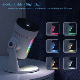 8th Gen Upgraded for galaxy Projector, Planetarium Star Projector for galaxy Night Light, 360 Rotating Nebula with Adjustable Knob And Timer for Ceiling, Gifts, Room Decor;Transform Bedroom Or Living Room Into A Mysterious Cosmic Atmosphere