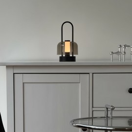 [Vintage Table Lamp] Vintage Table Lamp with Touch Control, USB-Powered Cordless Desk Light, Dimmable Bedside Lighting with Warm White/Neutral/cool Daylight, Portable Vintage Lighting for Living Room, Office, Bedroom - Ideal Gift for Christmas, Valentine's, Housewarming - Compatible with USB-Ports (No Adapter Needed), Classic Decor, Highquality Build, Office Workers