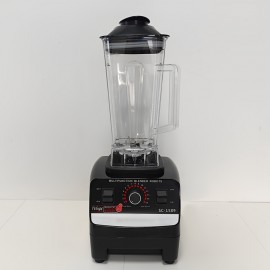 Automatic Self-Cleaning Juicer & Ice Crusher - 110V Black, Multi-Functional Food Processor with Non-Slip Base, Easy to Clean, No Residue, Perfect for Smoothies, Slushies, and Fresh Fruit Juice, Kitchen Appliance, Sleek Appliance, Durable Plastic