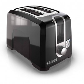 Crush Master Blender, 10 - Speeds with Stainless Steel Blades, BL2010BP and 2 - Slice Wide Slot Toaster, One Size, Kitchen Appliance, Smoothie Maker, Sleek Design, Compact Appliance, Sturdy Build, Highspeed Motor, Versatile Blender, Blending Machine