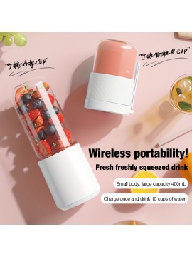 Portable Electric Juicer Blender Cup, Featuring a Wireless Rechargeable Mini Juice Blender with 6 Dual Blades, Easy to Clean, Suitable for Smoothies, Vegetables, And Fruits, Ideal for a Green And Healthy Kitchen Juicer, Bottle Blender Portable, Portable Smoothie Maker, Juicing Bottle, Juicer Machine, Blender For Kitchen, Portable/mini/mixer Blender, Smoothie Blender, Electric Mixer