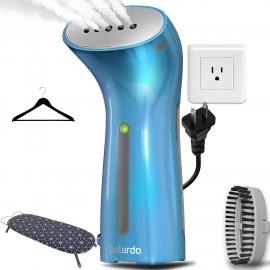 Travel Size Compact Travel Garment Steamer for Clothes to Go and Home Safe for Any Fabrics - Portable Handheld Steamer Powerful Steam Generator Iron for Clothes Best for Travel, 110V