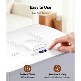 Portable dryer, 1000W portable dryer, foldable, with timing function, Clothes Dryers for travel, home, RV, Portable Clothes Dryer, Dryer for Clothes, Clothes Dryer Machine Portable, Dryer for Clothes, Rv Appliance, Travel Dryer