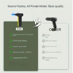 130000RPM Portable Turbo Jet Blower - 4-Speed Wireless Dust Blower | 200W USB-C Charging | Handheld Cooling Turbo Fan, Suitable for Dust, Snow, Camping, Personal Cooling