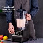 Automatic Self-Cleaning Juicer & Ice Crusher - 110V Black, Multi-Functional Food Processor with Non-Slip Base, Easy to Clean, No Residue, Perfect for Smoothies, Slushies, and Fresh Fruit Juice, Kitchen Appliance, Sleek Appliance, Durable Plastic